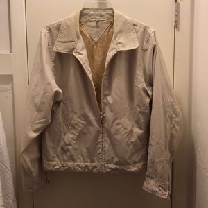 Beige Tommy Hilfiger lightweight jacket